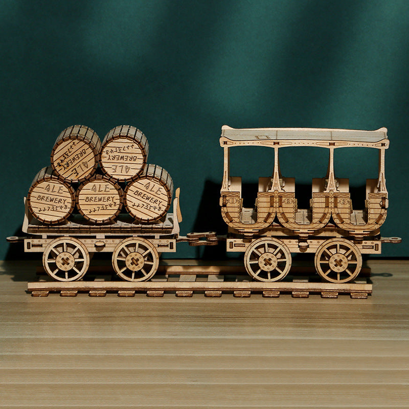 Educational 3D Wooden Puzzle Set
