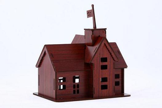 3D Building Model Kits, DIY House Puzzle Sets