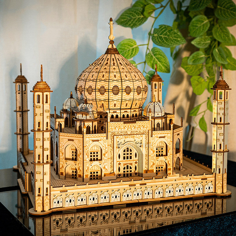 DIY Castle 3D Wooden Puzzle