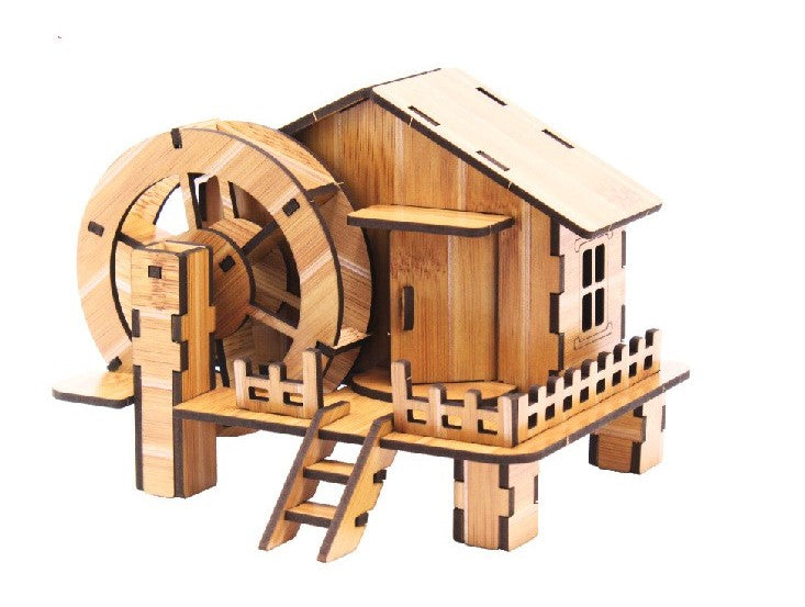 3D Building Model Kits, DIY House Puzzle Sets