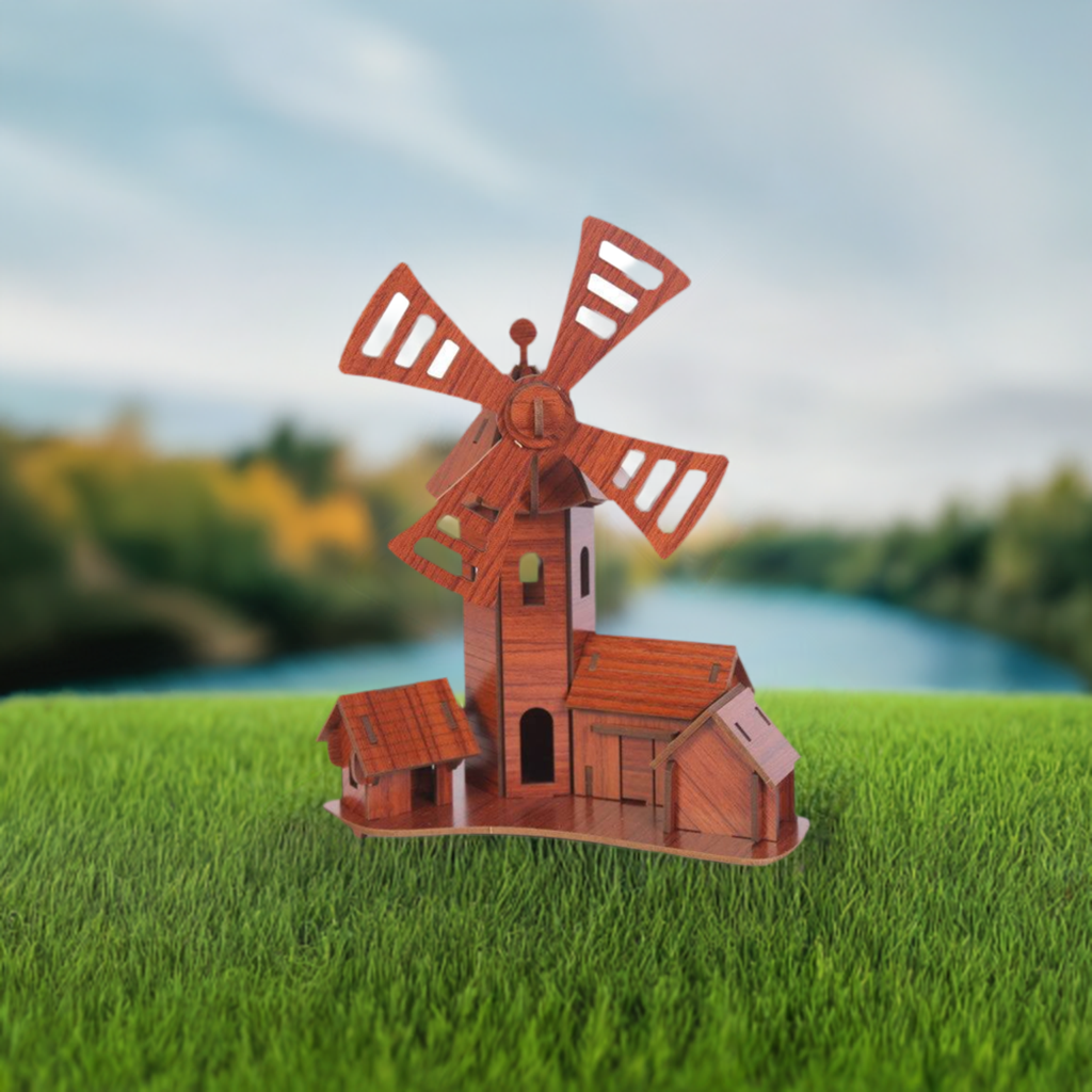 3D Building Model Kits, DIY House Puzzle Sets