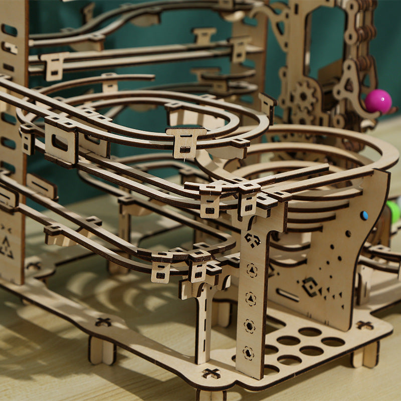 Marble Run Chain 3D Wooden Puzzle