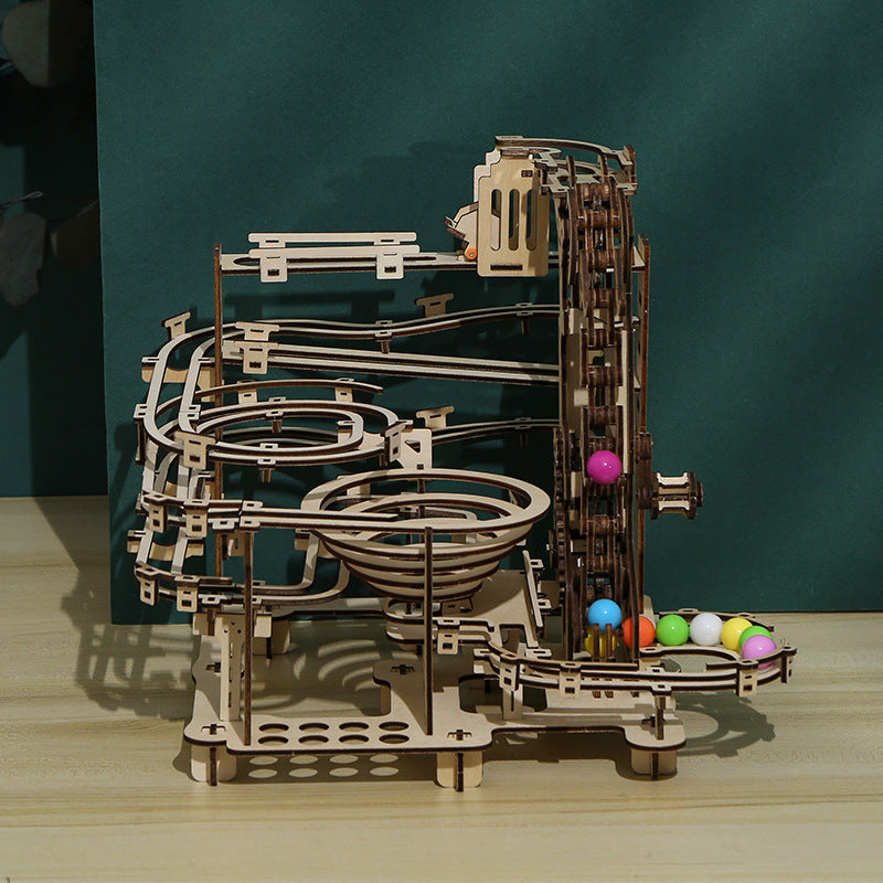Marble Run Chain 3D Wooden Puzzle