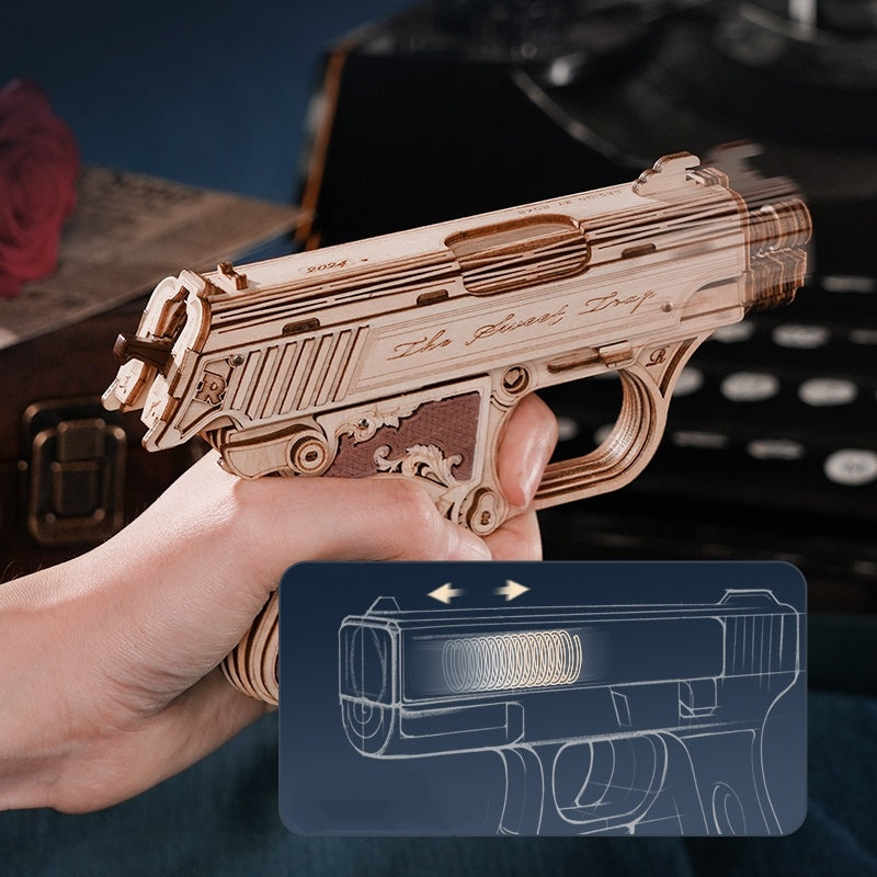 DIY Hideout Gun 3D Wooden Puzzle