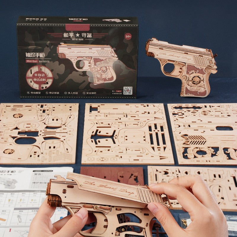 DIY Hideout Gun 3D Wooden Puzzle