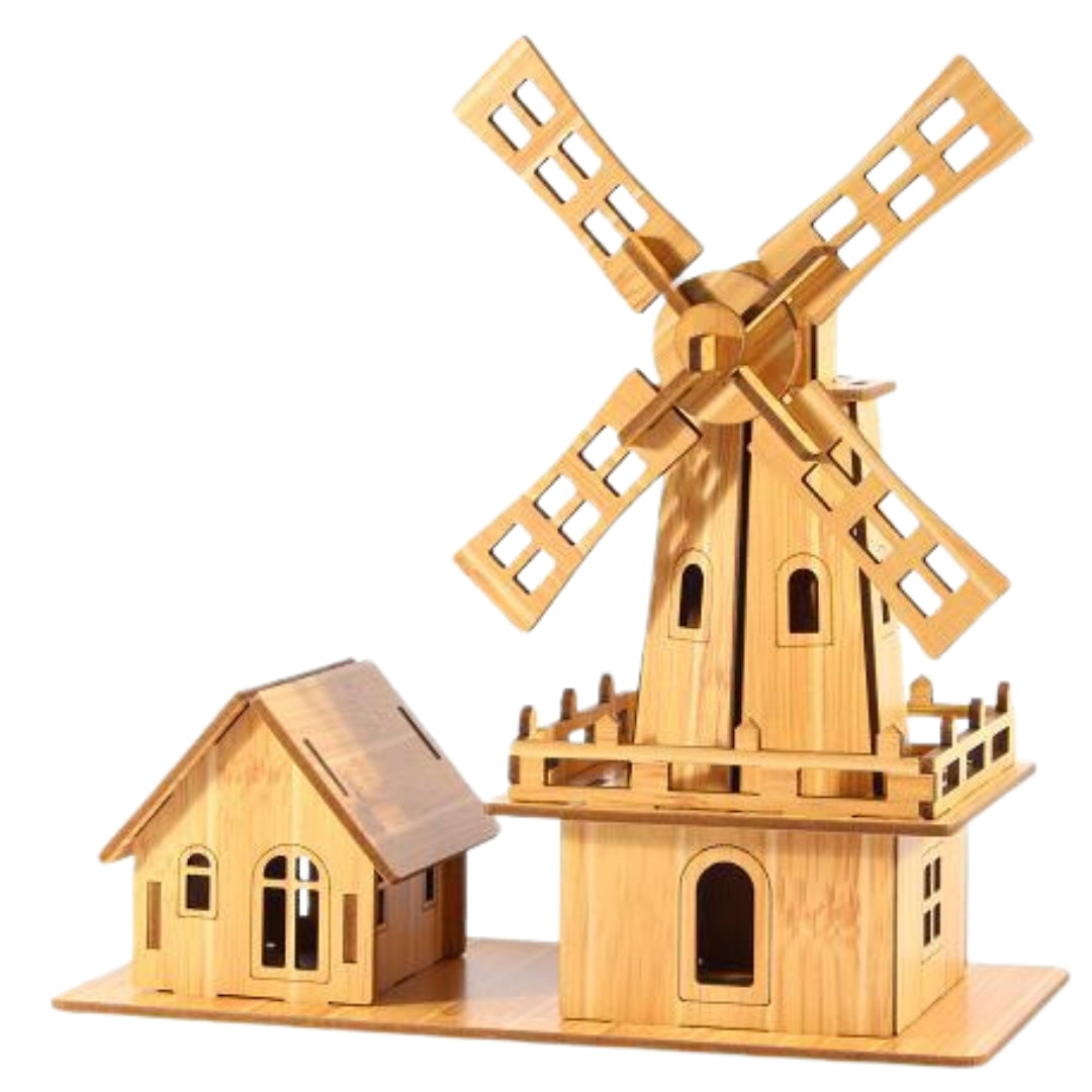 3D Building Model Kits, DIY House Puzzle Sets