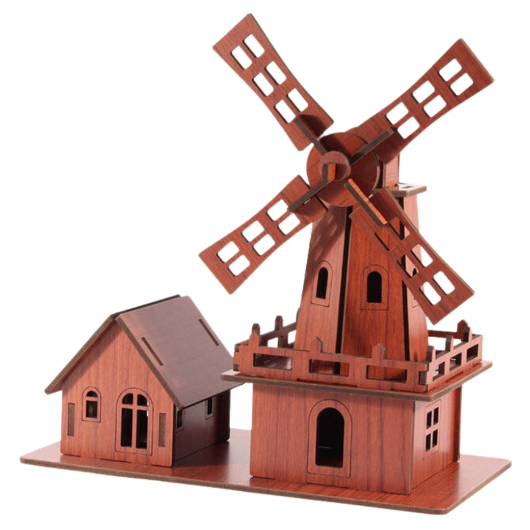 3D Building Model Kits, DIY House Puzzle Sets