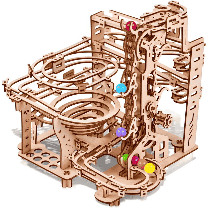 Marble Run Chain 3D Wooden Puzzle