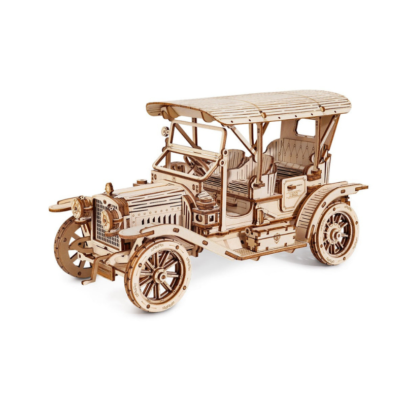 3D Wooden Puzzle Vintage Car