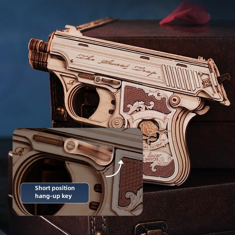 DIY Hideout Gun 3D Wooden Puzzle