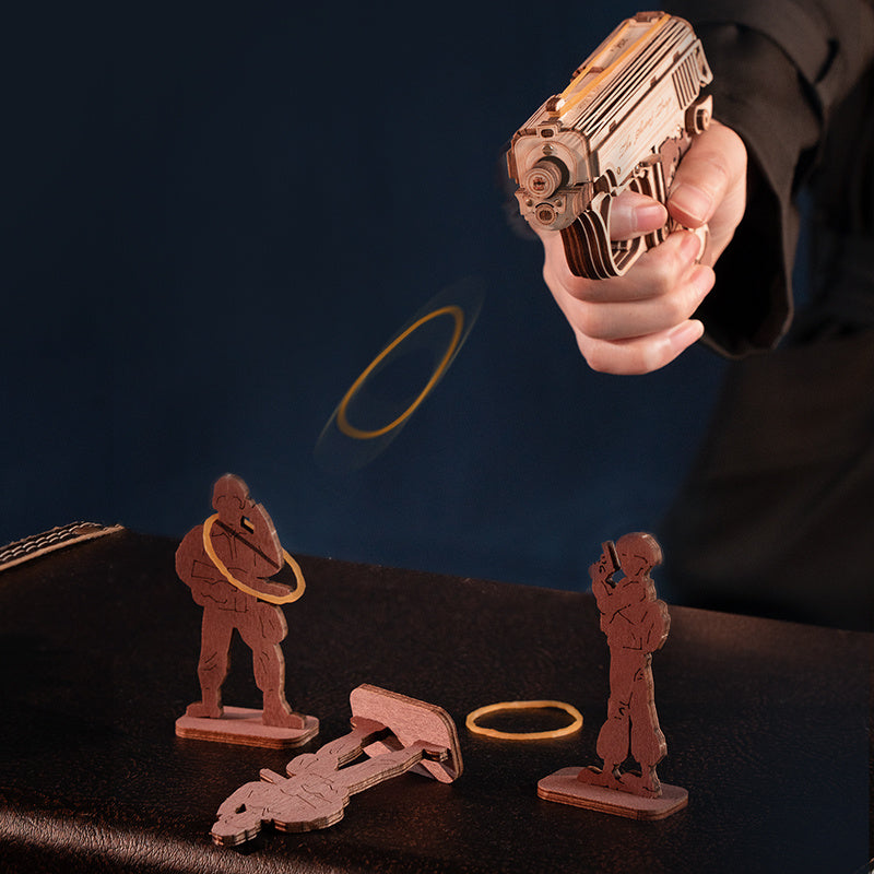 DIY Hideout Gun 3D Wooden Puzzle