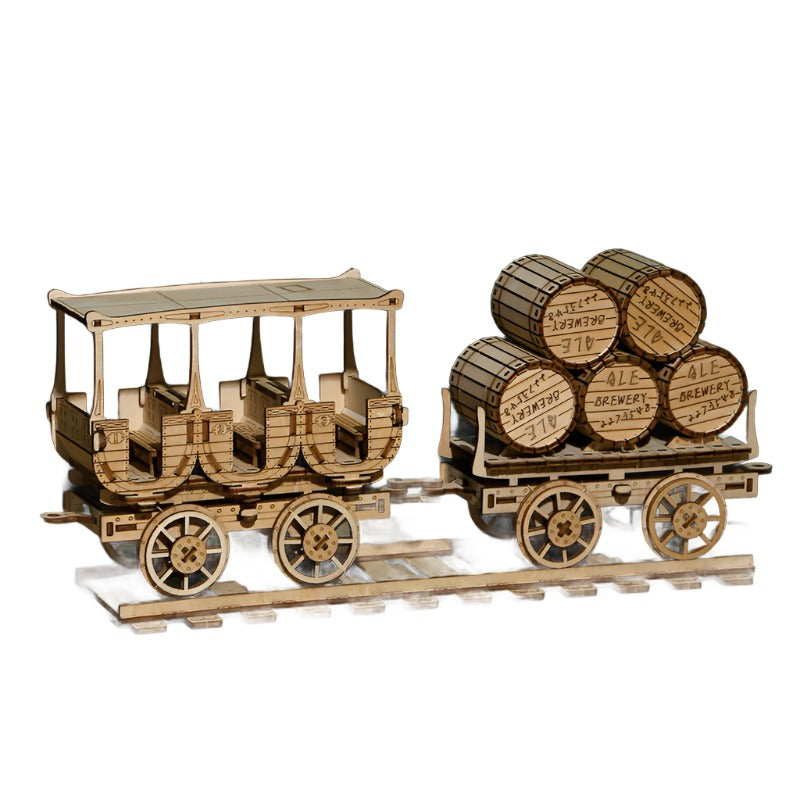 Educational 3D Wooden Puzzle Set