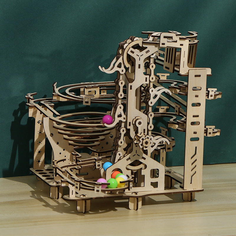 Marble Run Chain 3D Wooden Puzzle