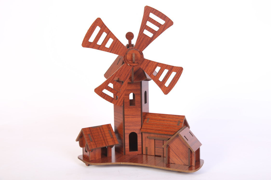 3D Building Model Kits, DIY House Puzzle Sets