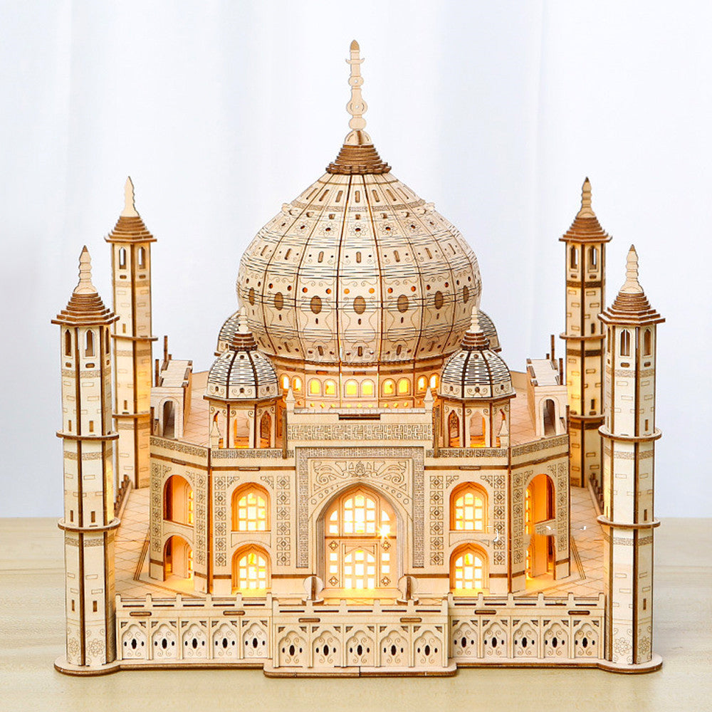 DIY Castle 3D Wooden Puzzle