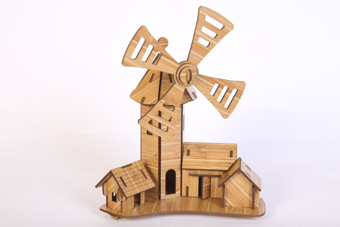 3D Building Model Kits, DIY House Puzzle Sets