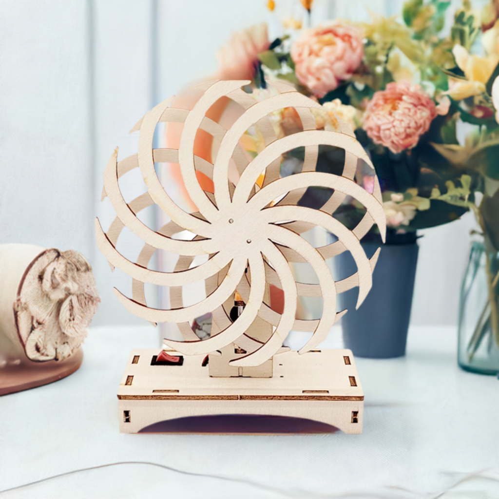 3D Wooden Windmill DIY Puzzle