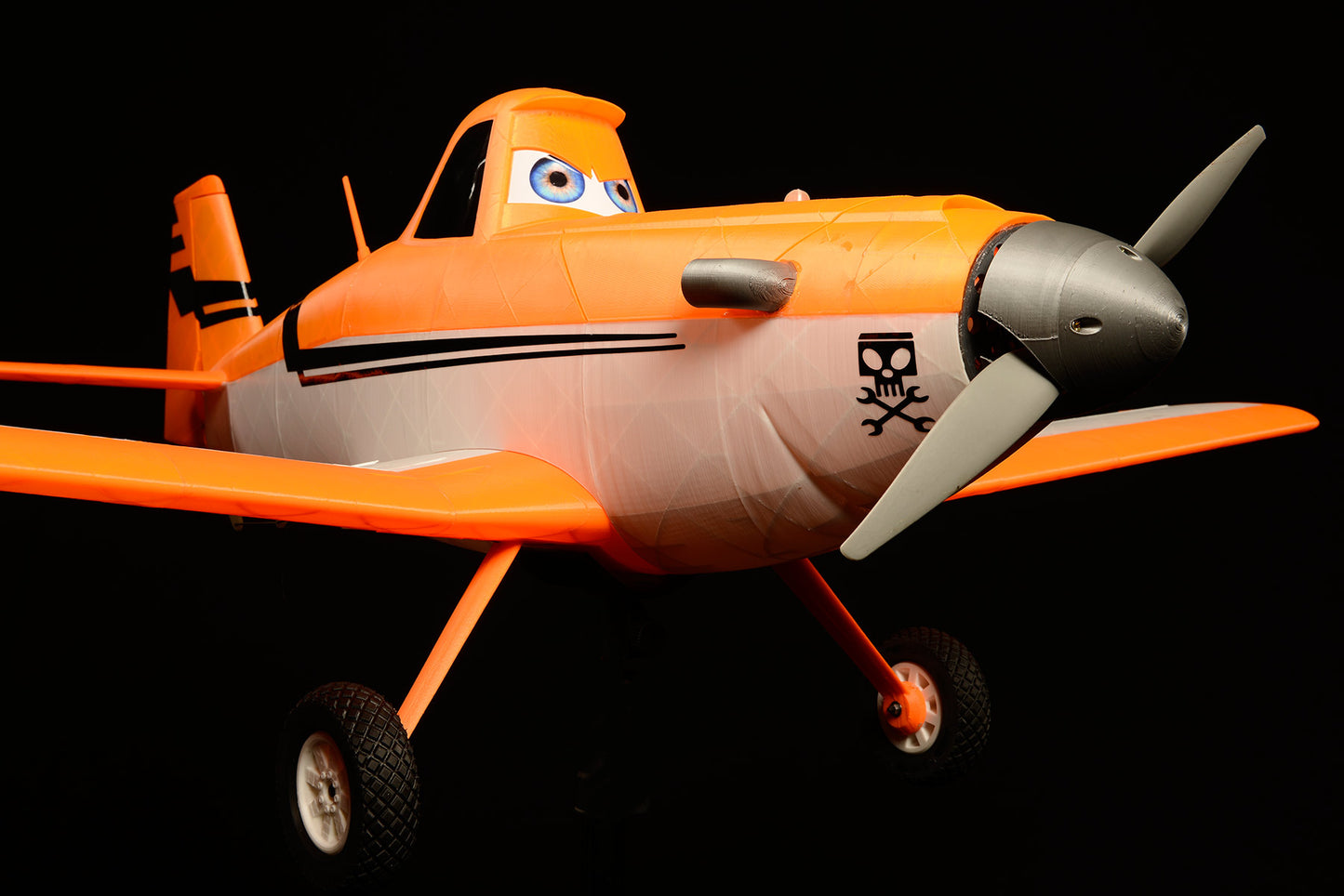 3D Printable Piper Pawnee Plane