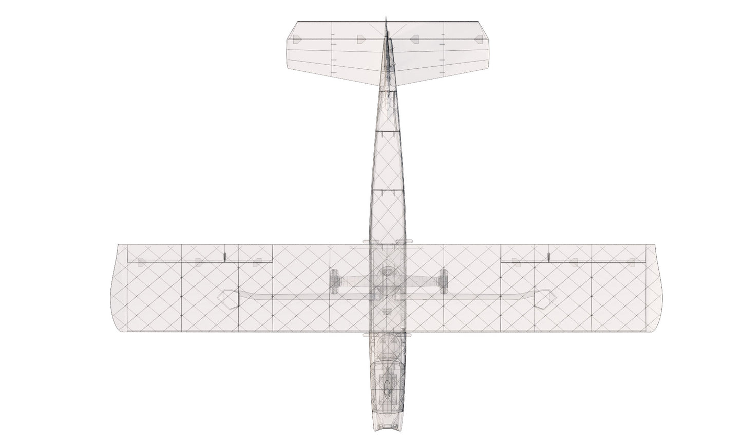 3D Printable Qtrainer - Electro Airplane