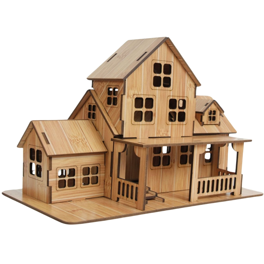 3D Building Model Kits, DIY House Puzzle Sets