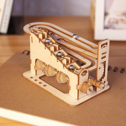 Track Race Marble Assembled Model 3D Wooden Puzzle