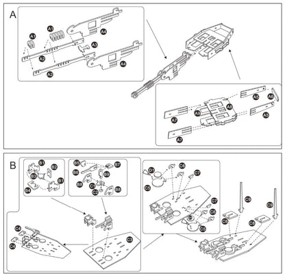 M1 Battle Tank 3D Wooden Puzzle