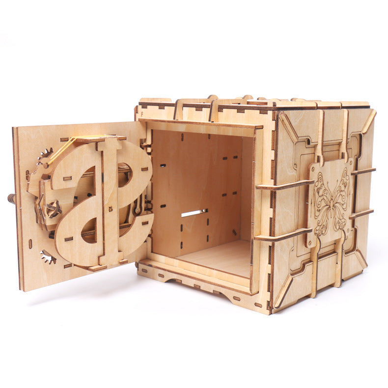 3D Wooden Puzzle Treasure Box - Mystery Box