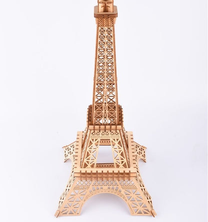 Large Paris Tower Wooden Model 3D Puzzle