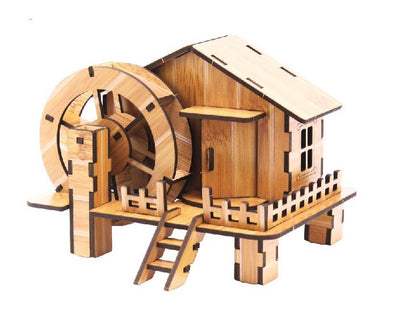 3D Building Models, DIY House Model Kits Puzzle