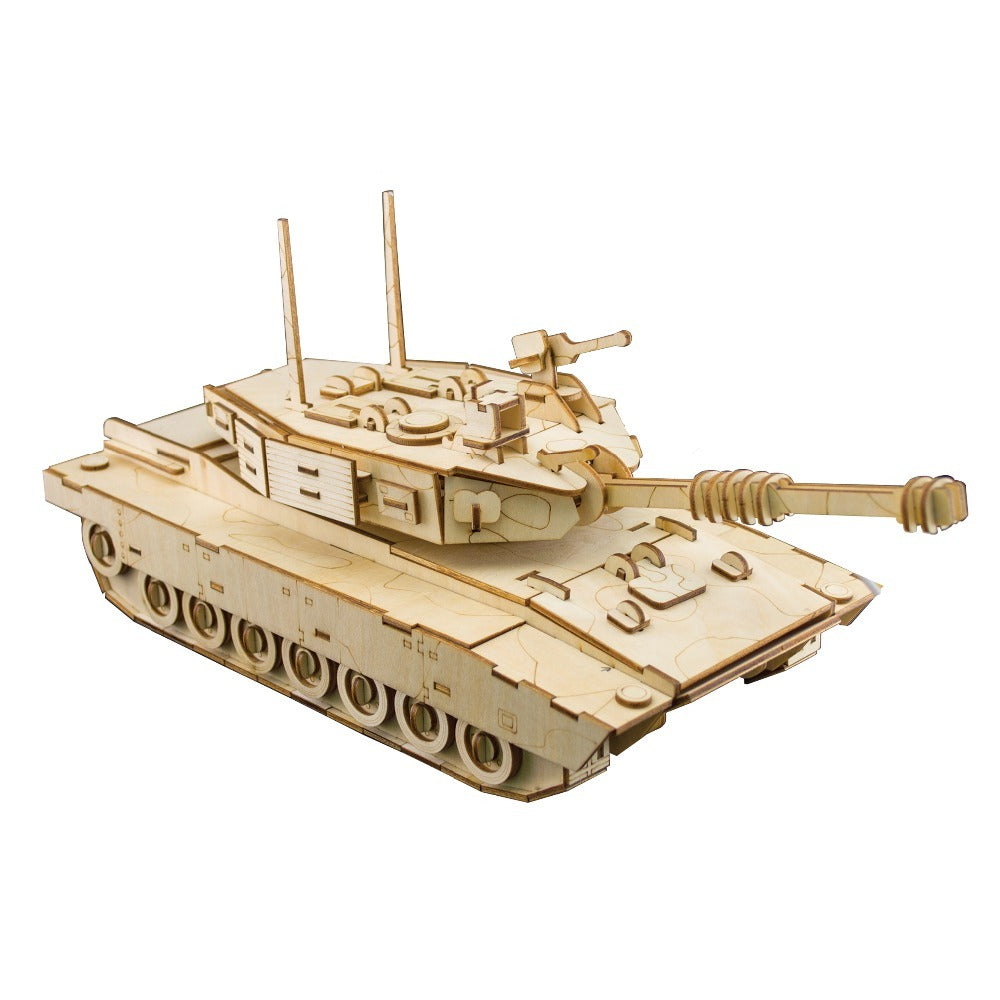 M1 Battle Tank 3D Wooden Puzzle