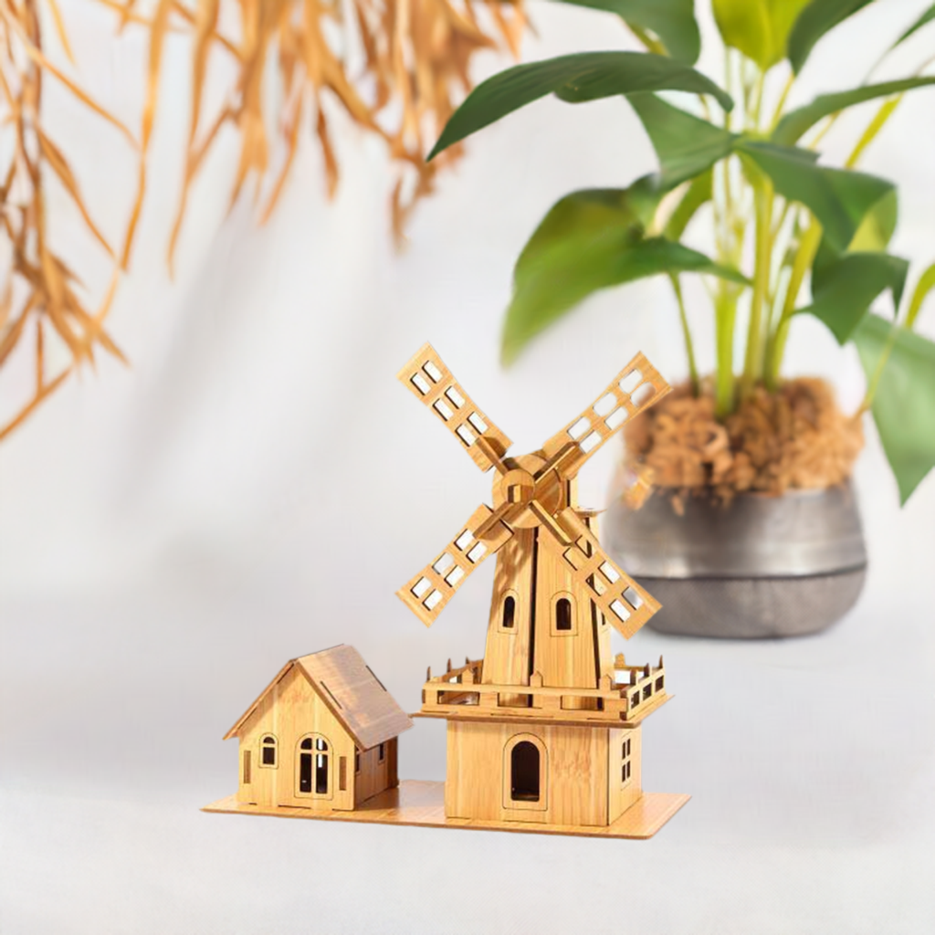 3D Building Model Kits, DIY House Puzzle Sets