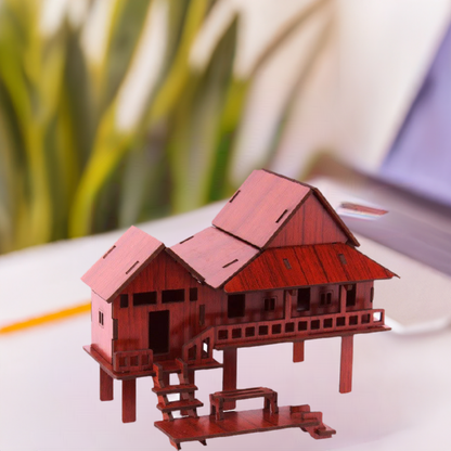 3D Building Model Kits, DIY House Puzzle Sets
