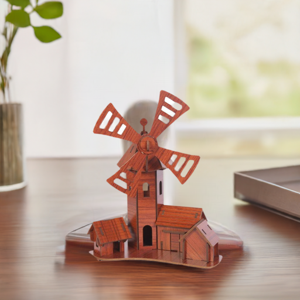 3D Building Model Kits, DIY House Puzzle Sets