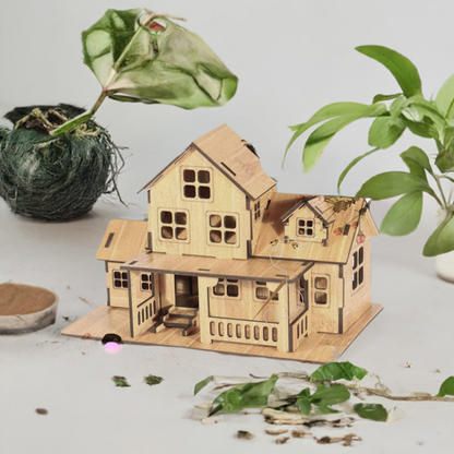 3D Building Model Kits, DIY House Puzzle Sets