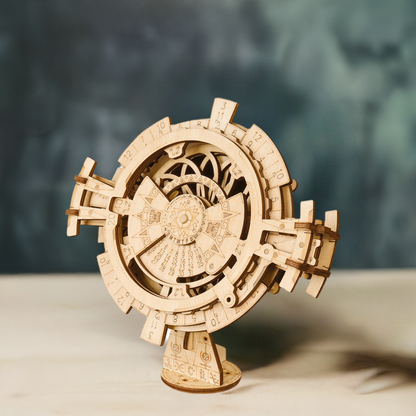 Perpetual Calendar Wooden Assembled Model Diy Toy