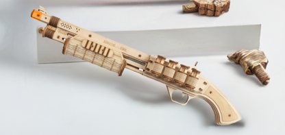 DIY Shotgun Wooden 3D Puzzle